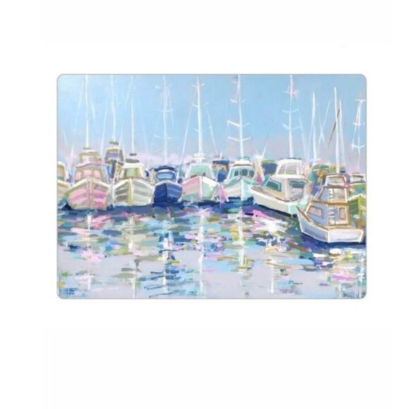 Sailboat ⛵️ Abstract Painting Magnet - Picture 1 of 2